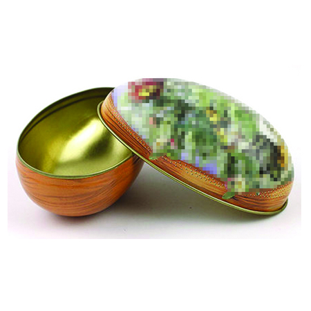 Hot Selling Easten Egg Shaped Tin Box